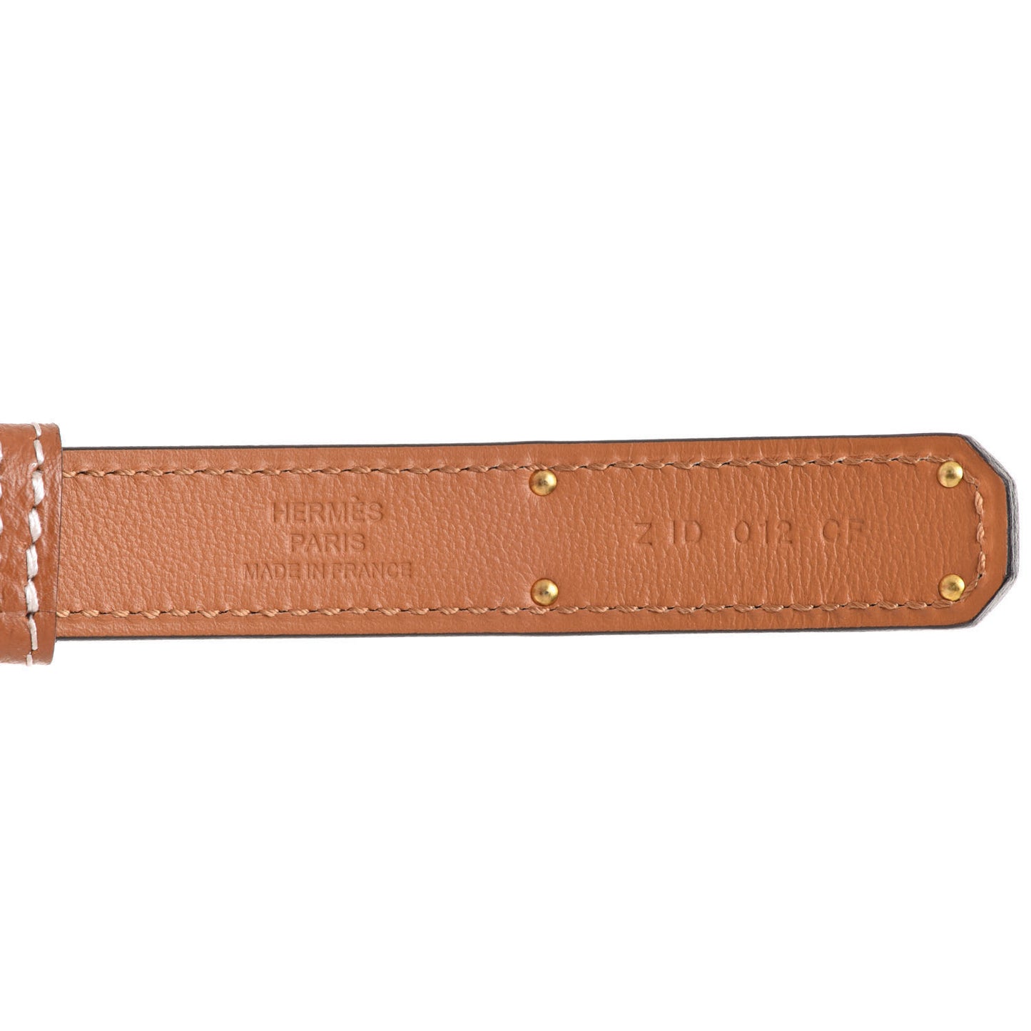 Epsom Kelly Belt Gold