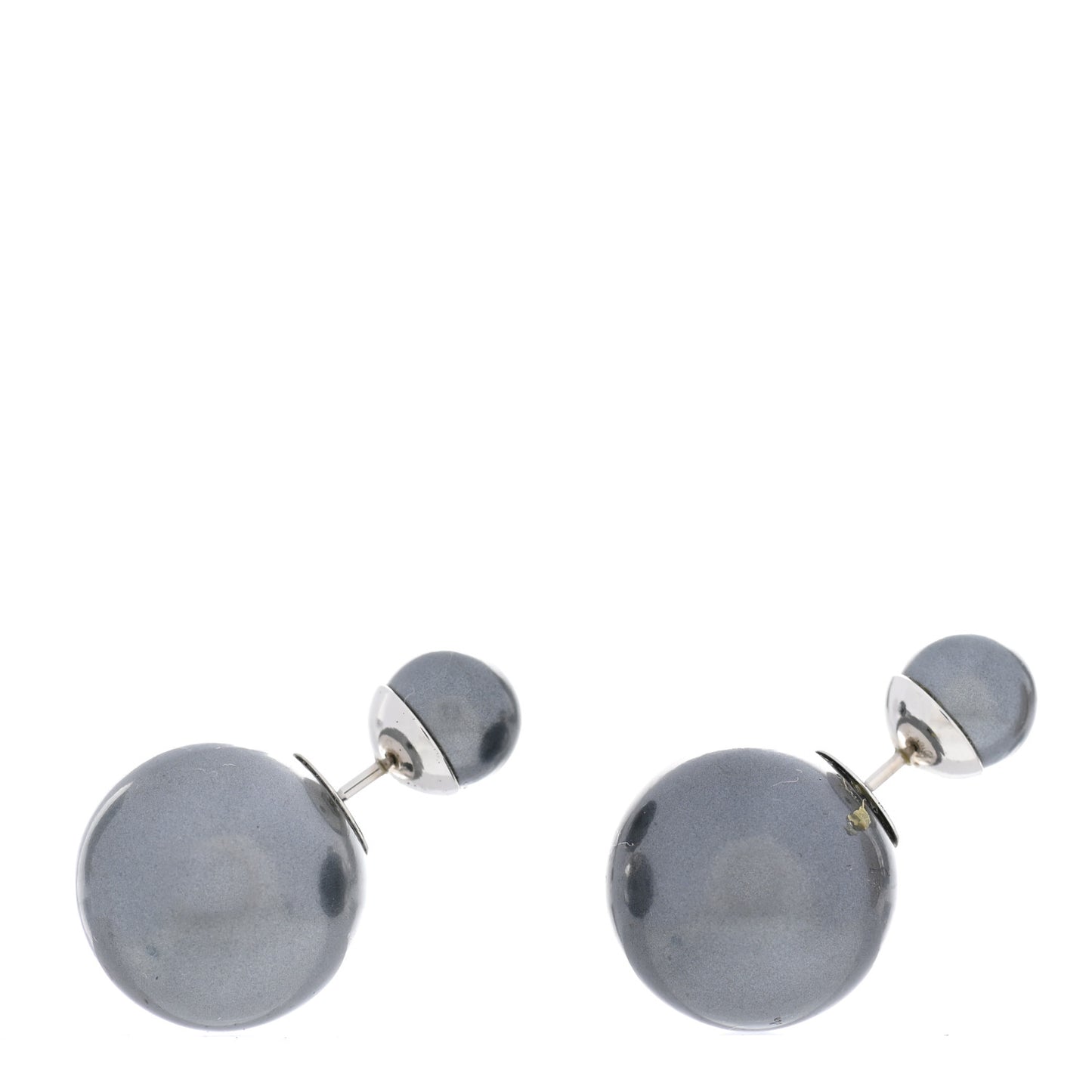 Mise En Dior Tribal Earrings Grey