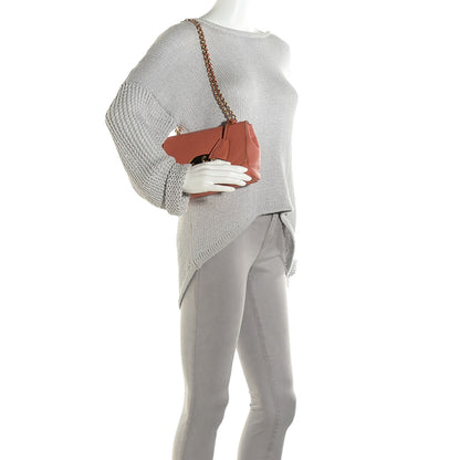 Mulberry Smooth Matte Leather Lily Flap Burnt Peach 2 of 11
