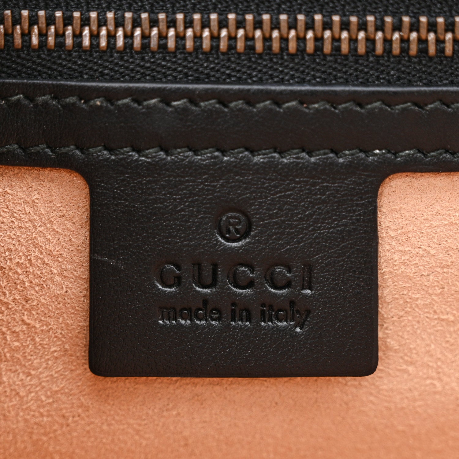 Gucci Calfskin Matelasse GG Marmont Clutch Black 6 of 11