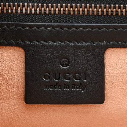 Gucci Calfskin Matelasse GG Marmont Clutch Black 6 of 11