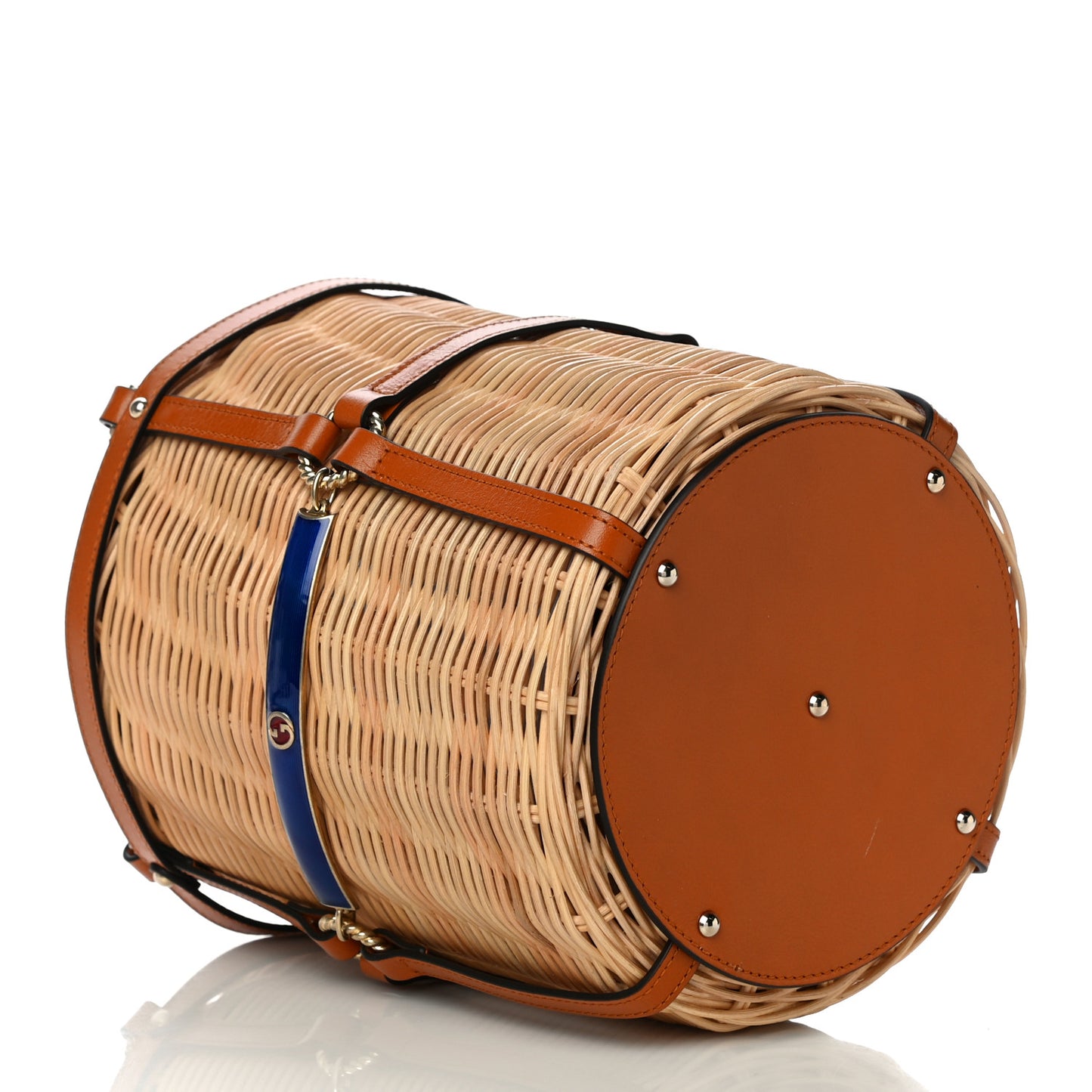Wicker Bucket Bag Natural