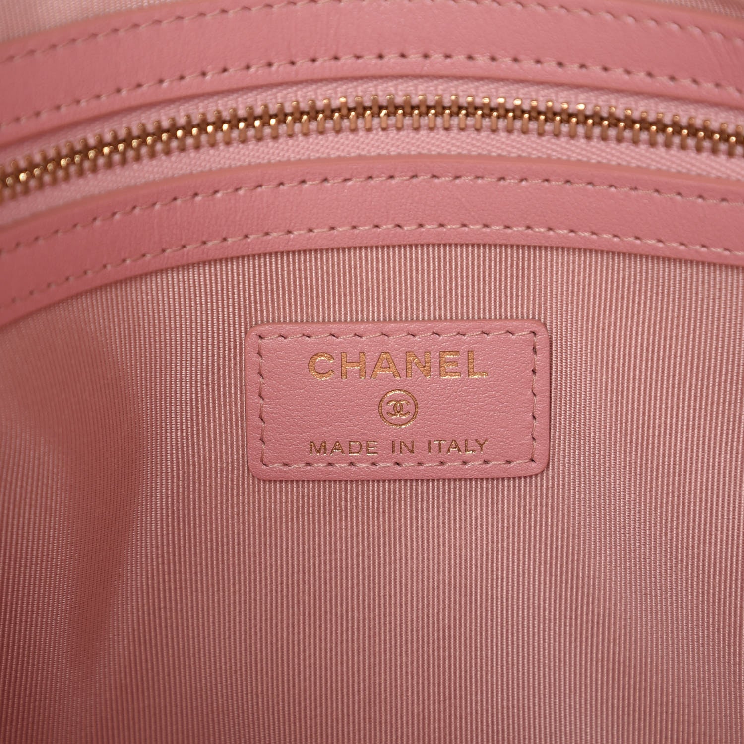 Chanel Iridescent Caviar Medium Night by the C Pouch Clutch Rose Pink 6 of 8