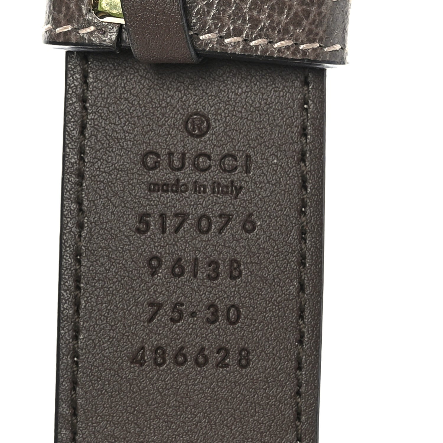 Gucci GG Supreme Monogram Web Small Ophidia Belt Bag 75 30 Dark Brown 8 of 10