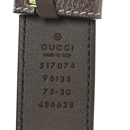Gucci GG Supreme Monogram Web Small Ophidia Belt Bag 75 30 Dark Brown 8 of 10