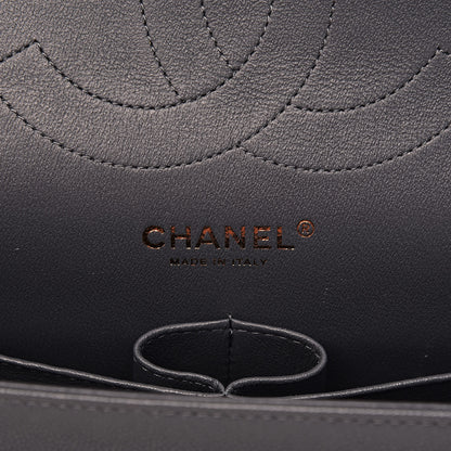 Chanel Caviar Quilted Jumbo Double Flap Grey 6 of 11