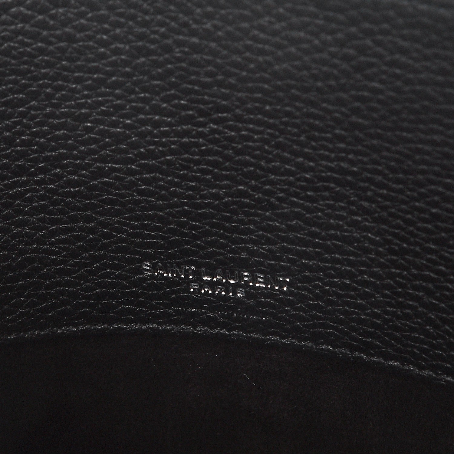 Saint Laurent Grained Calfskin Baby Supple Sac De Jour Black 7 of 8
