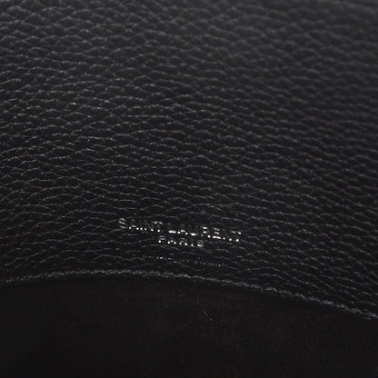 Saint Laurent Grained Calfskin Baby Supple Sac De Jour Black 7 of 8