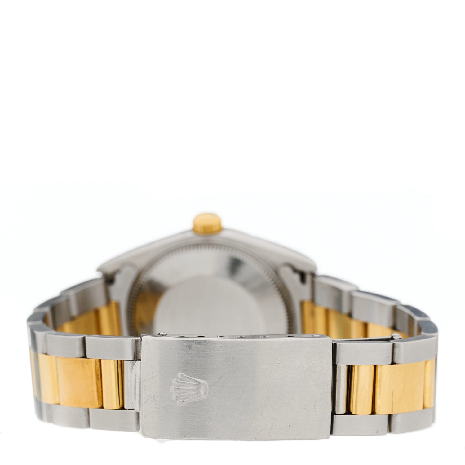 Rolex Stainless Steel 18K Yellow Gold 31mm Oyster Perpetual Datejust Watch White Roman 67483 3 of 4