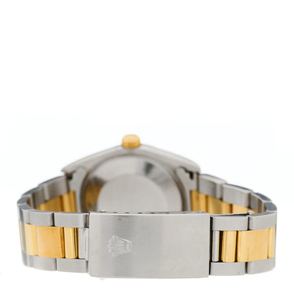 Rolex Stainless Steel 18K Yellow Gold 31mm Oyster Perpetual Datejust Watch White Roman 67483 3 of 4