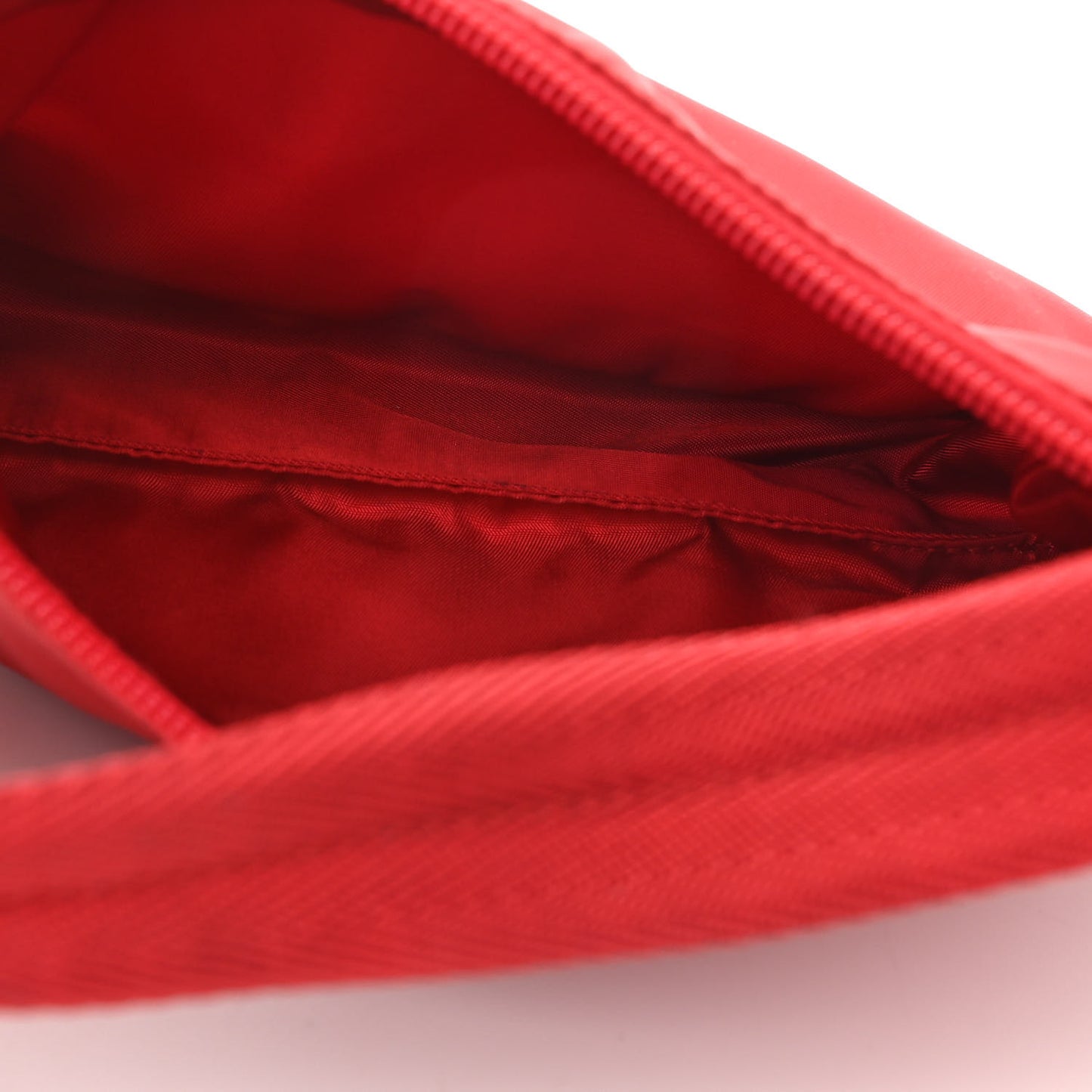 Tessuto Nylon Sport Shoulder Bag Rosso