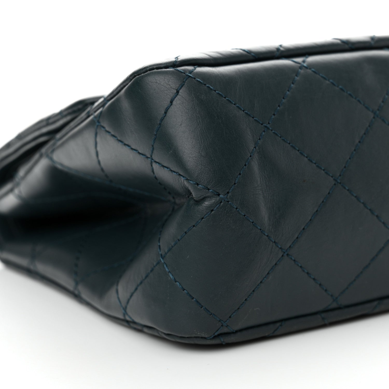 Chanel Aged Calfskin Quilted 2.55 Reissue 227 Green 9 of 12