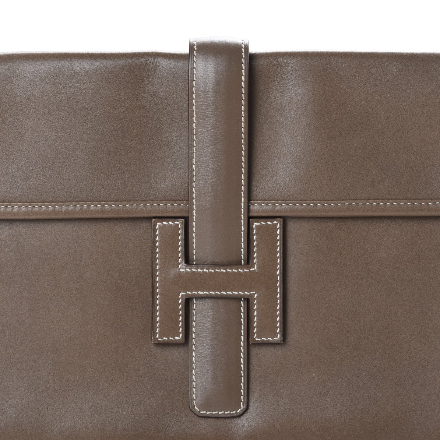 Box Jige PM Clutch Etoupe