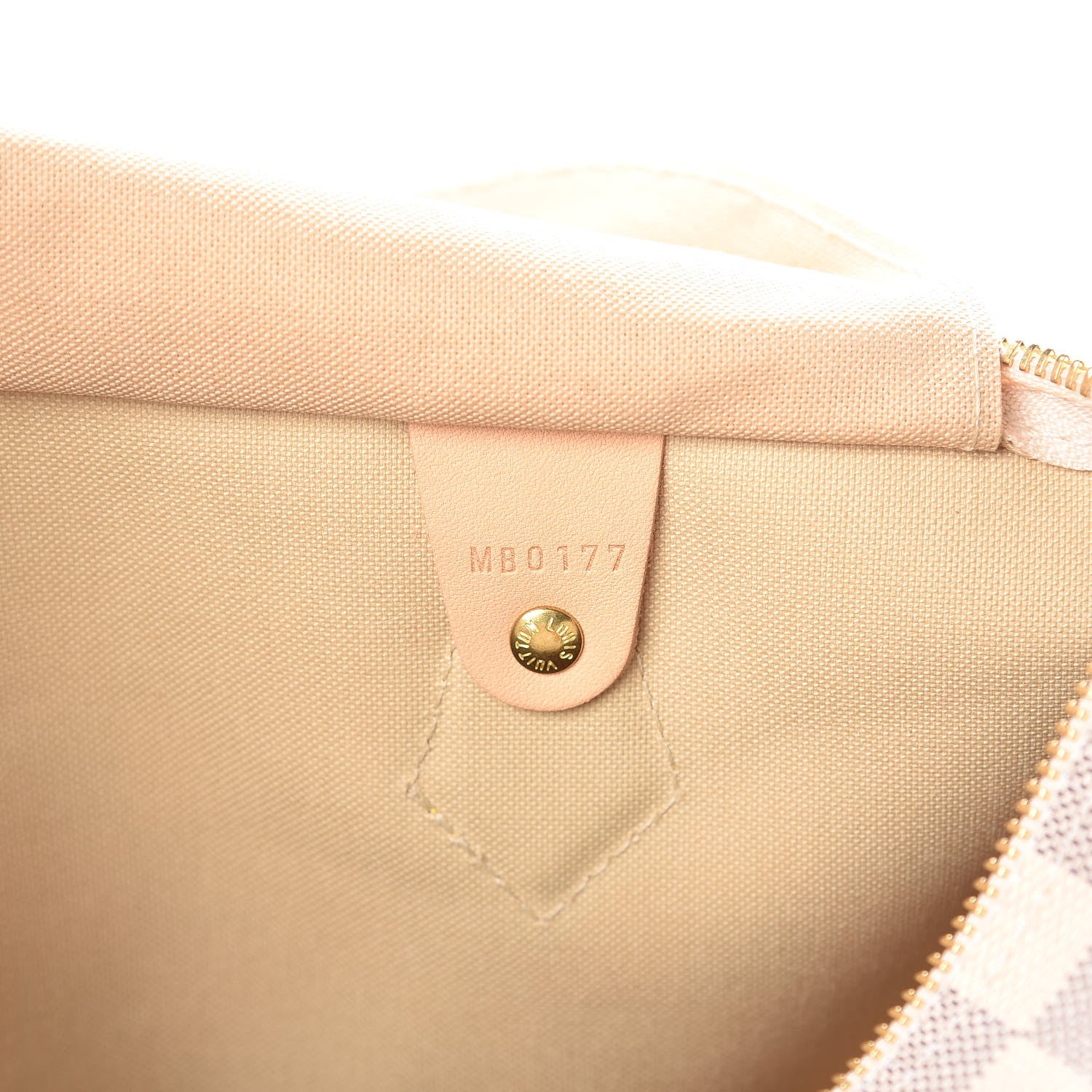 Louis Vuitton Damier Azur Speedy 30 7 of 9