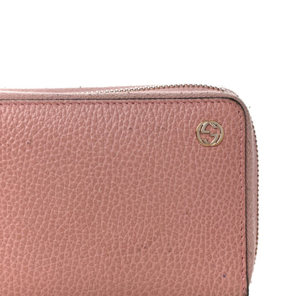 Gucci Dollar Calfskin Medium GG Zip Around Wallet Soft Pink 7 of 23