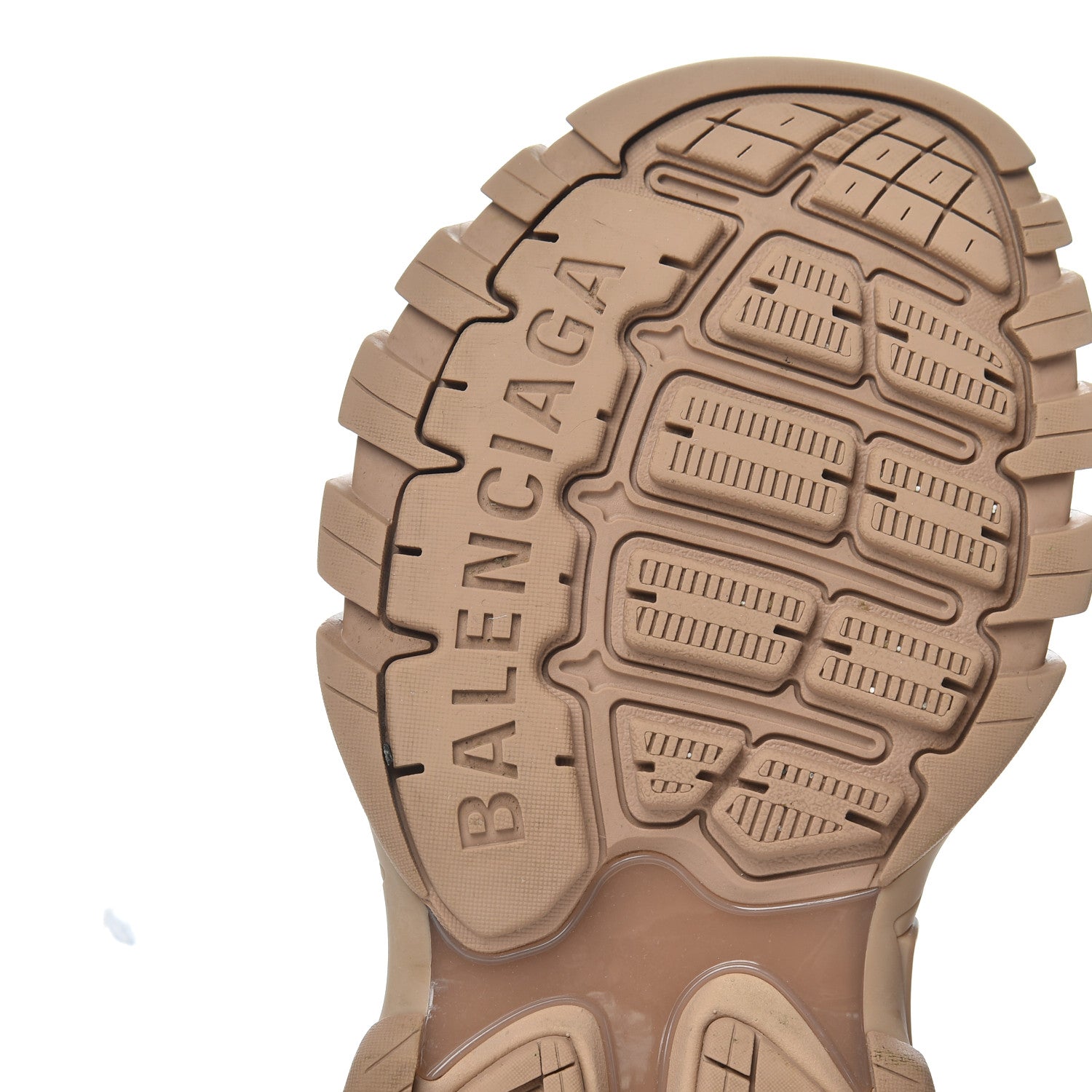Balenciaga Neoprene Rubber Womens Track Sandals 36 Full Beige 8 of 17