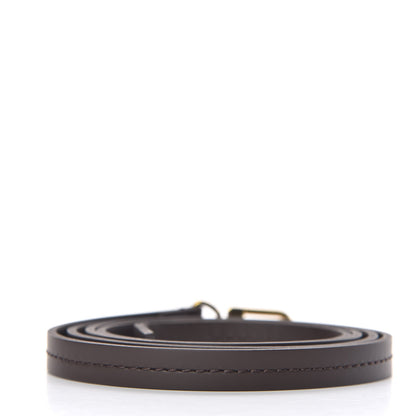Louis Vuitton Calfskin 12mm Favorite Long Strap Brown 2 of 4