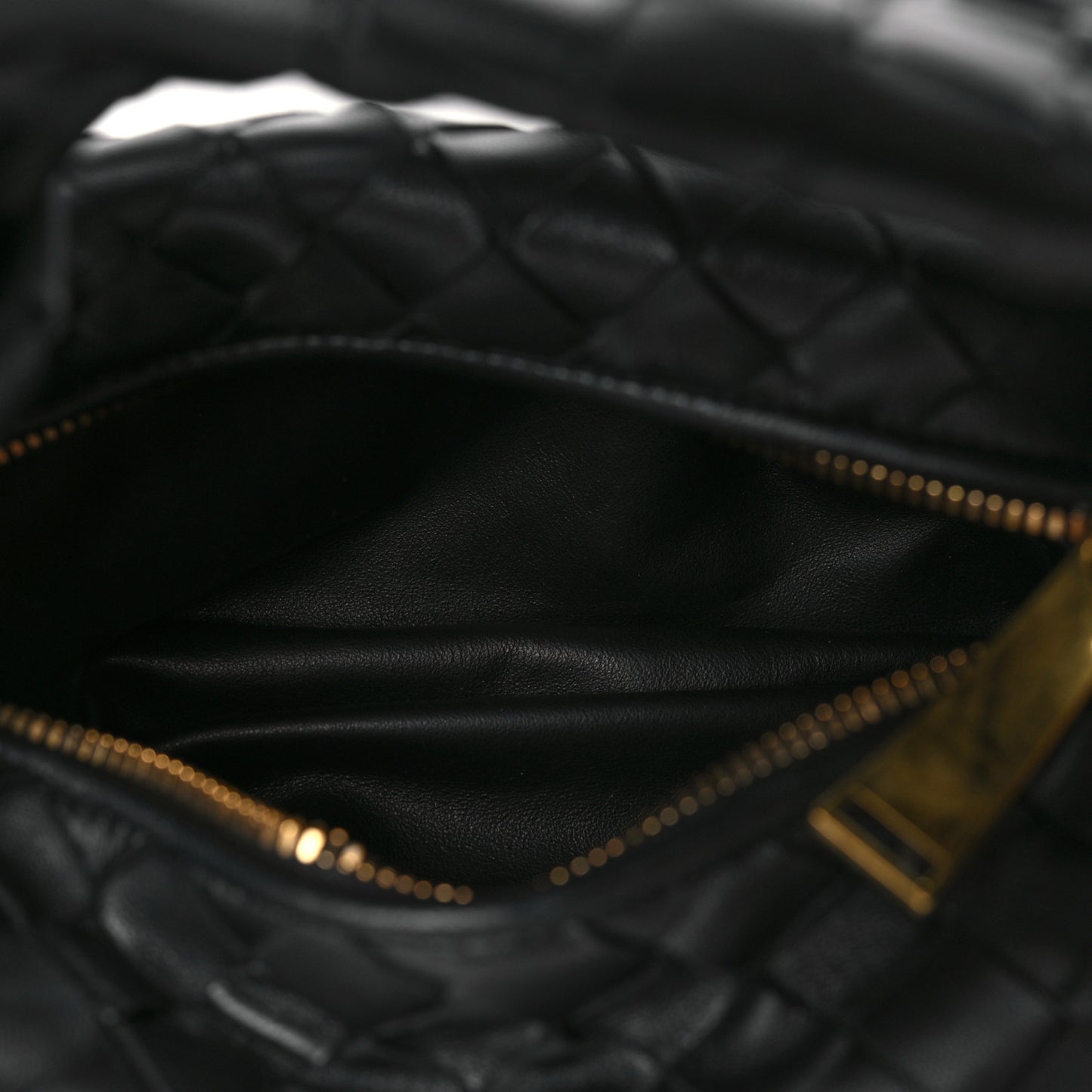 Nappa Intrecciato Mini Jodie Black