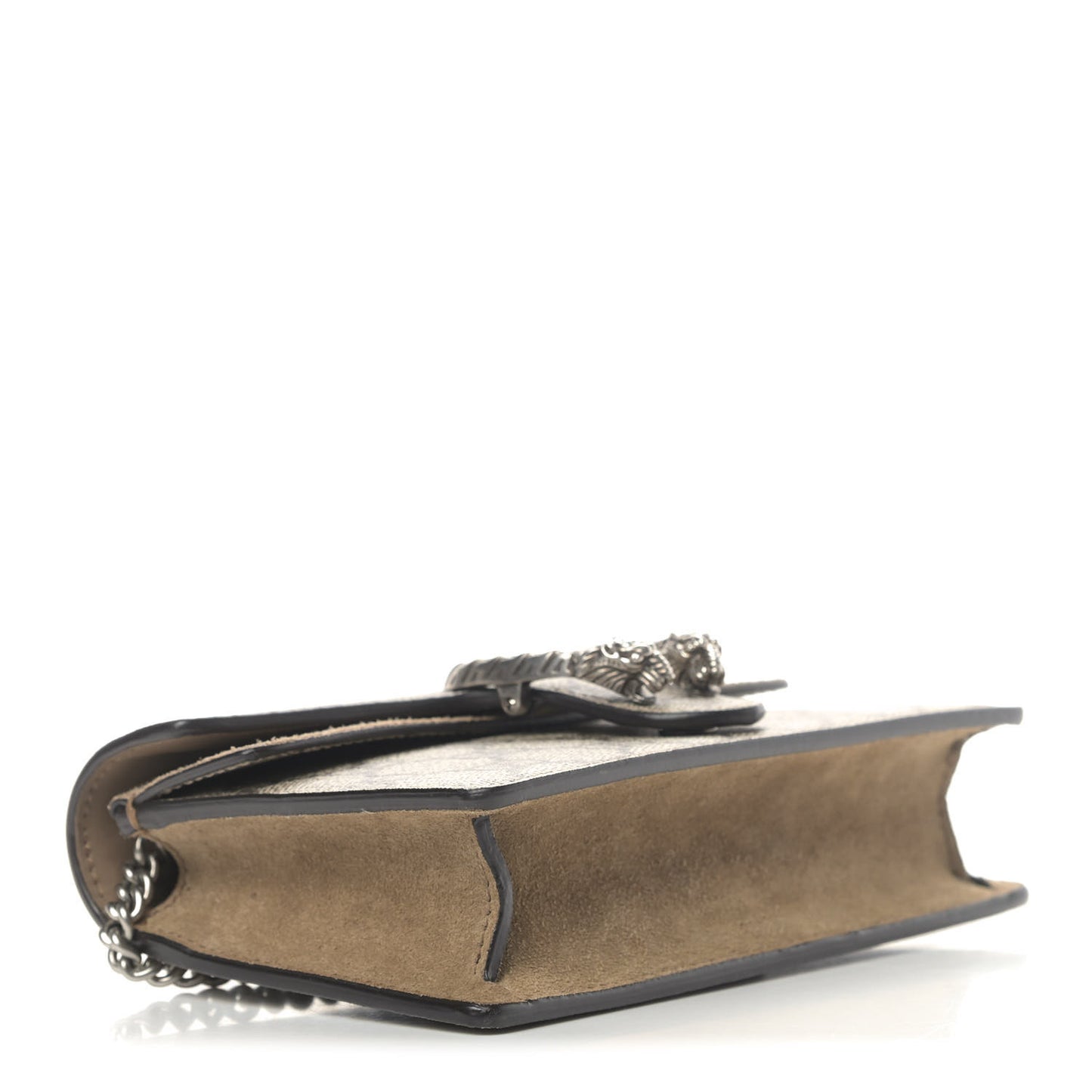 GG Supreme Monogram Super Mini Dionysus Shoulder Bag Taupe