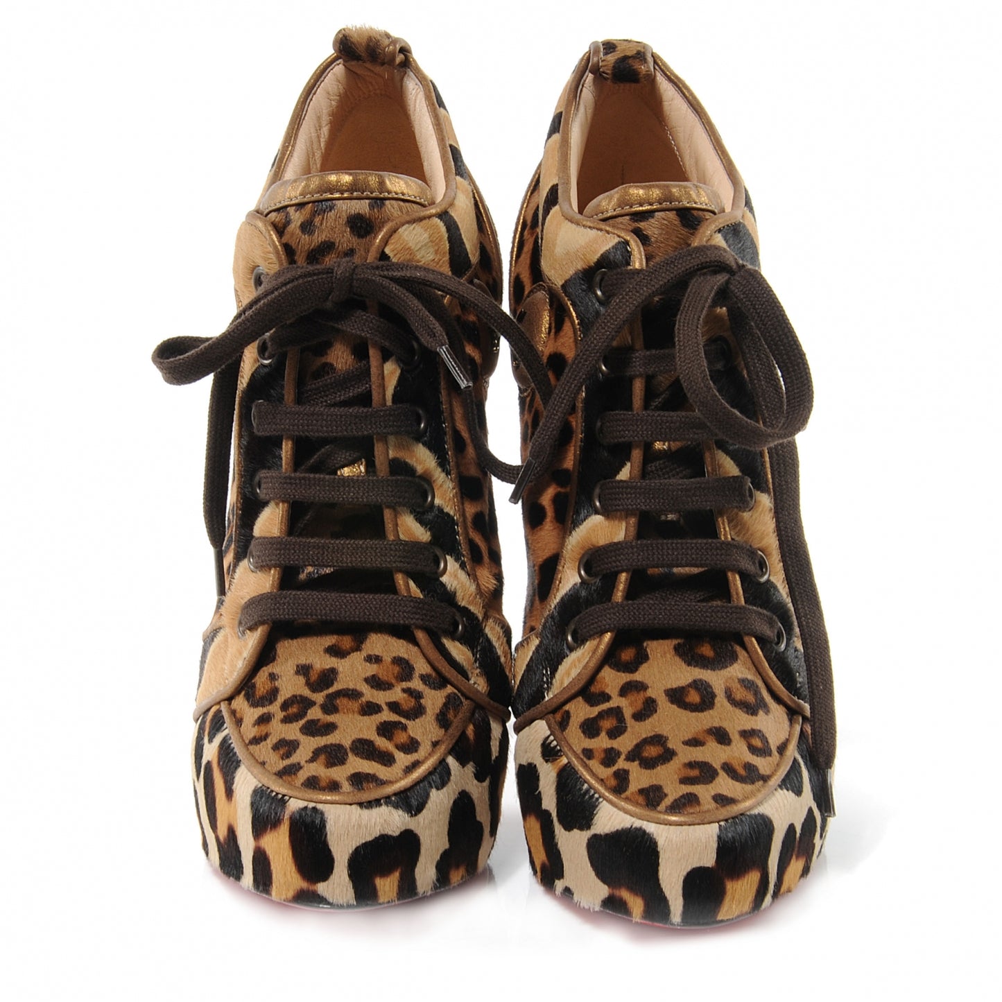 Pony Hair Leopard Venus Orlato 140 Booties 41