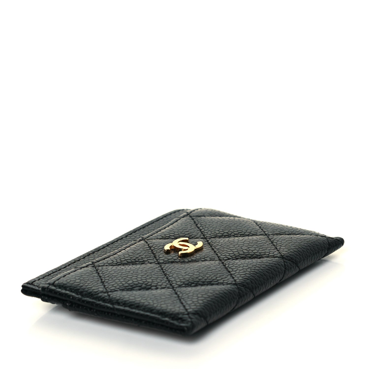 Chanel Caviar Quilted Card Holder Black 3 of 9