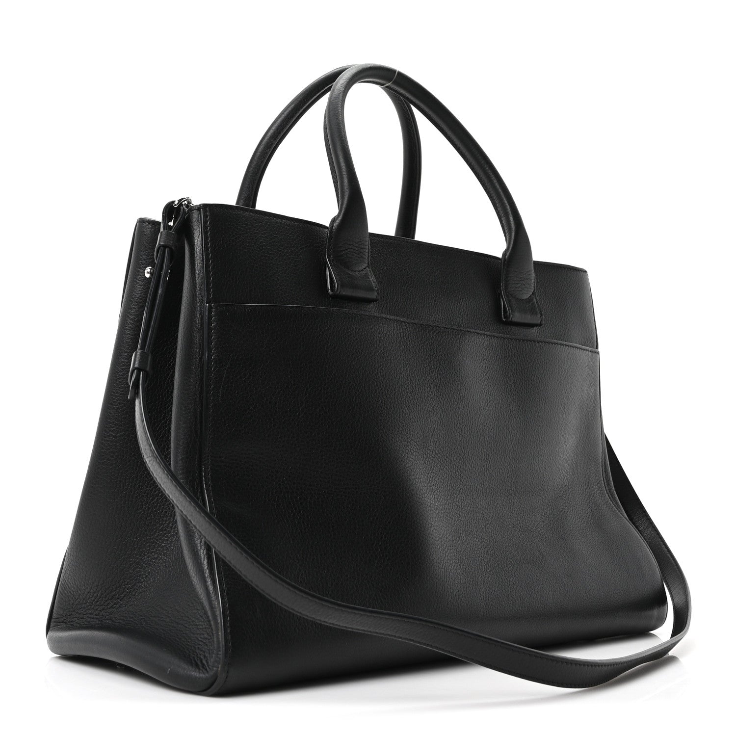 Chanel Grained Calfskin Medium Neo Executive Shopper Tote Black 2 of 9