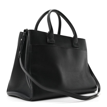 Chanel Grained Calfskin Medium Neo Executive Shopper Tote Black 2 of 9