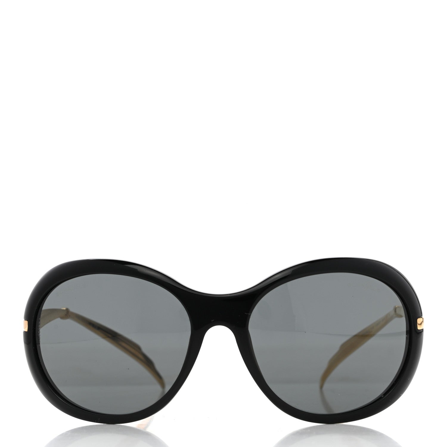 Chanel Acetate CC Sunglasses 5152 Black Gold 2 of 7