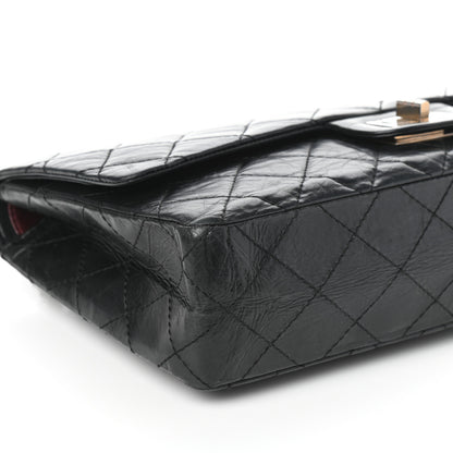 Chanel Aged Calfskin Quilted 50th Anniversary 2.55 Reissue 227 Flap Black 5 of 10