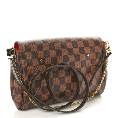 Louis Vuitton Damier Ebene Favorite MM 3 of 10
