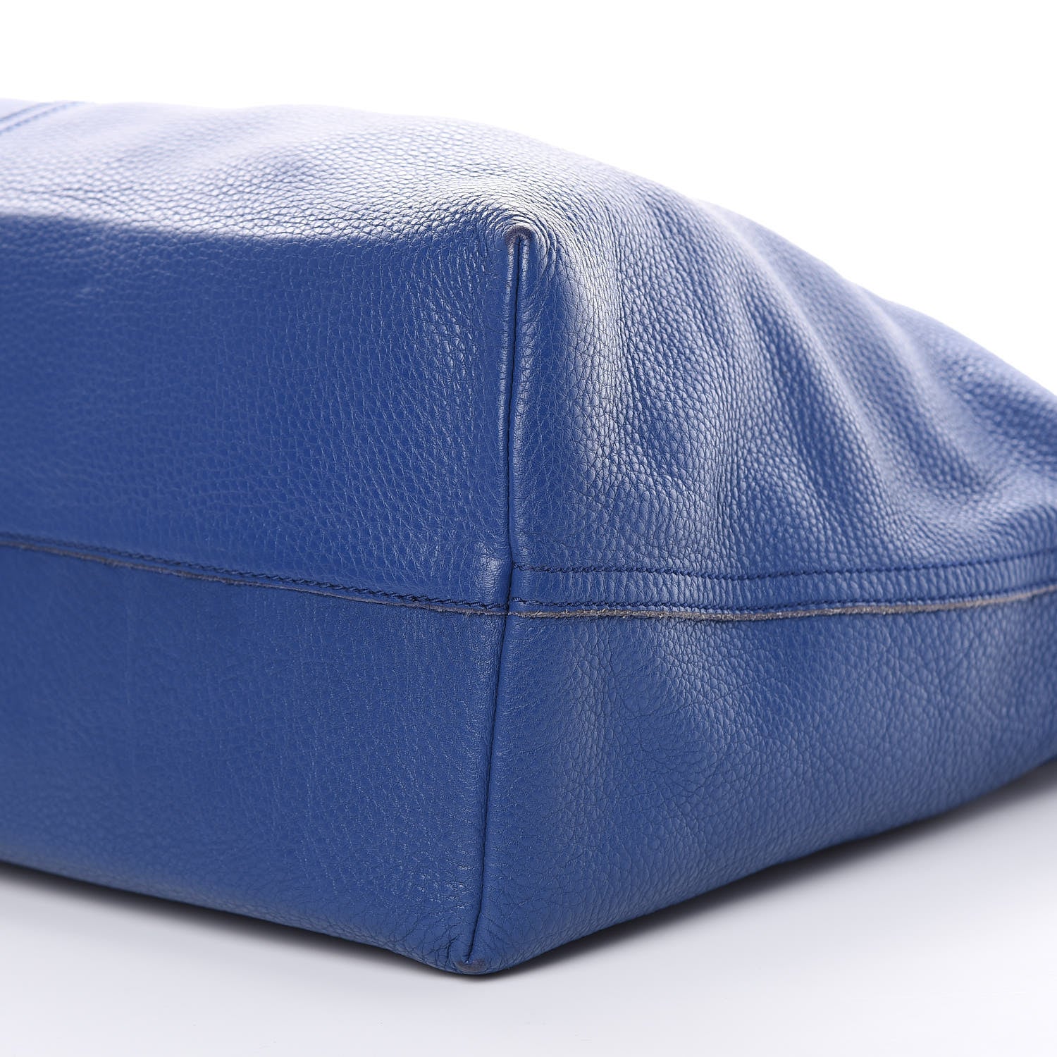 Bottega Veneta Cervo Deerskin Shopping Tote Cobalt 9 of 14