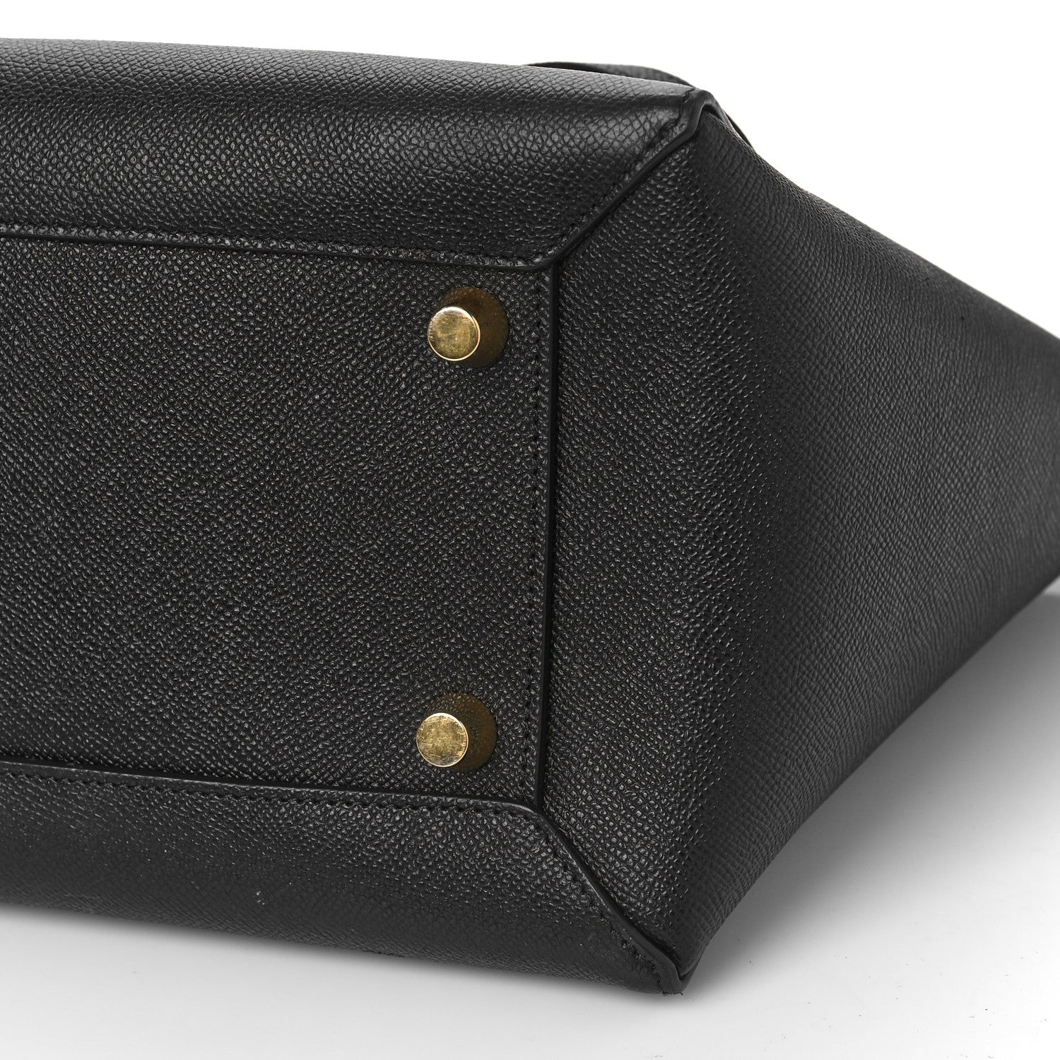 Celine Grained Calfskin Mini Belt Bag Black 9 of 10