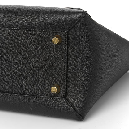Celine Grained Calfskin Mini Belt Bag Black 9 of 10
