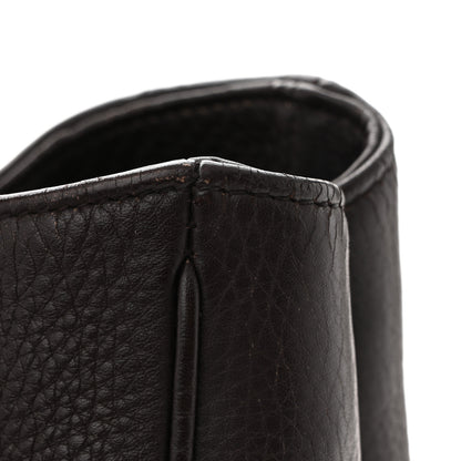 Gucci Pebbled Calfskin Medium 1973 Tote Dark Brown 12 of 12