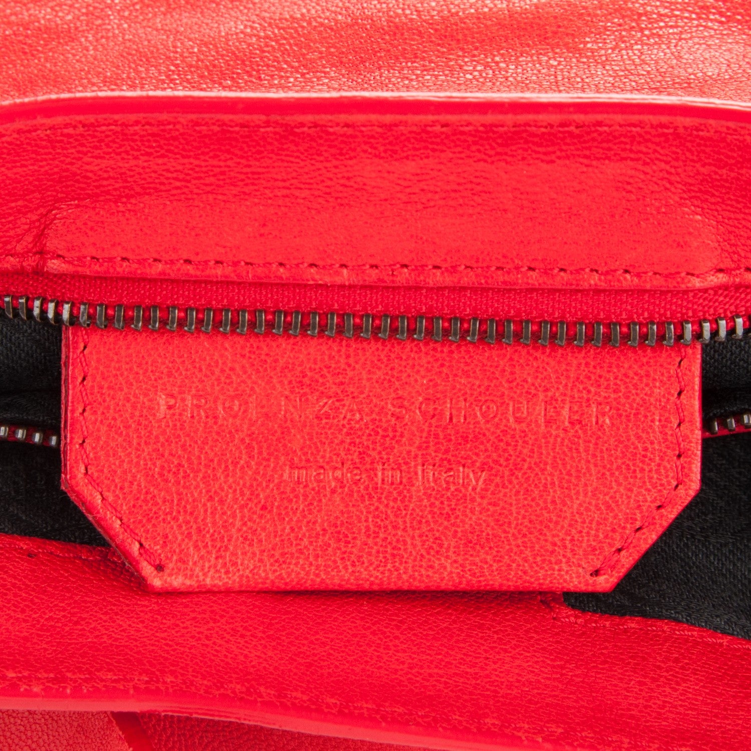 Proenza Schouler Lambskin Large PS1 Satchel Bright Red 6 of 14