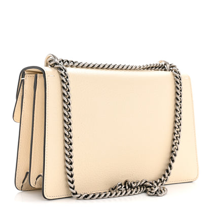 Gucci Textured Calfskin Crystal Small Dionysus Shoulder Bag Mystic White 3 of 10