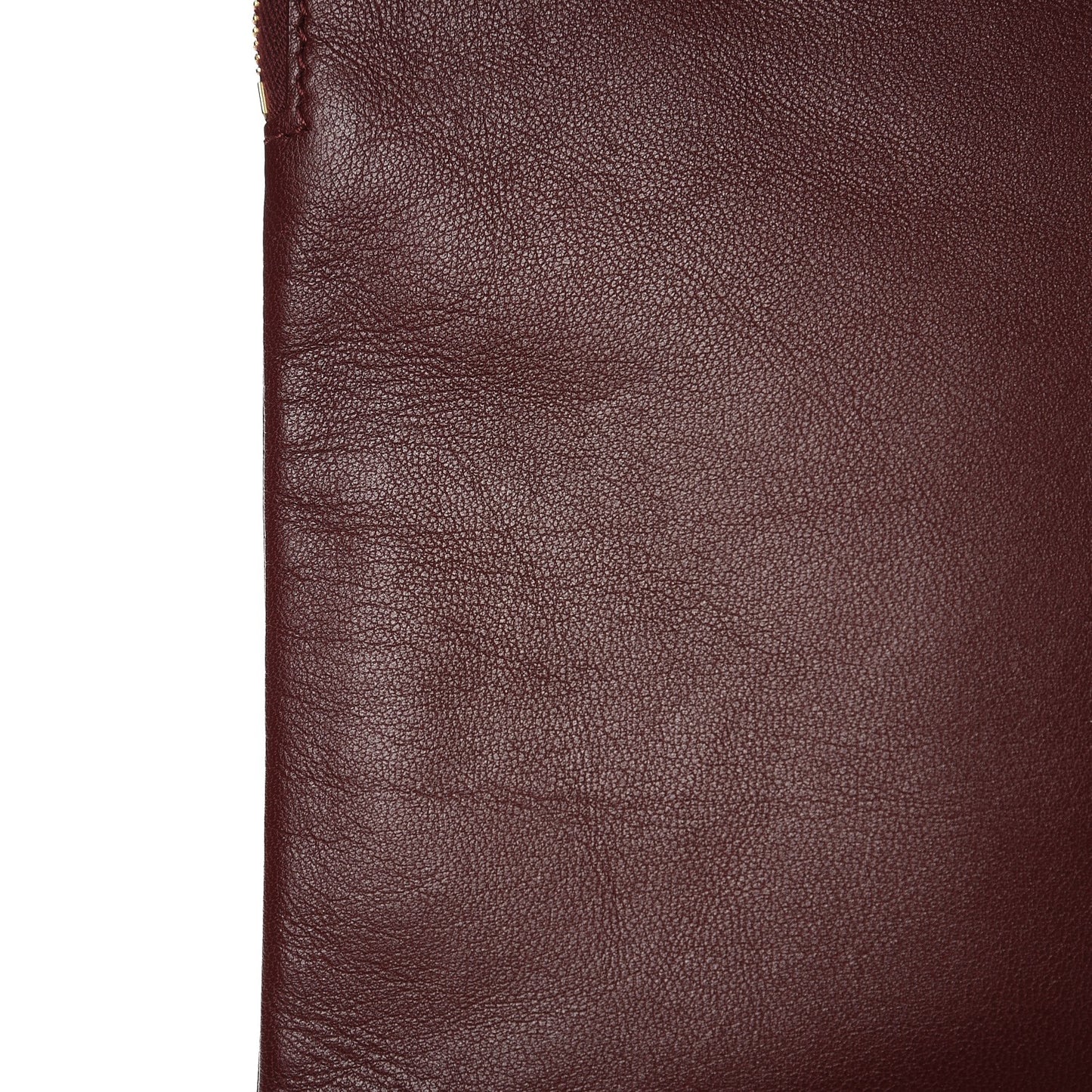 Lambskin iPad Clutch Rust