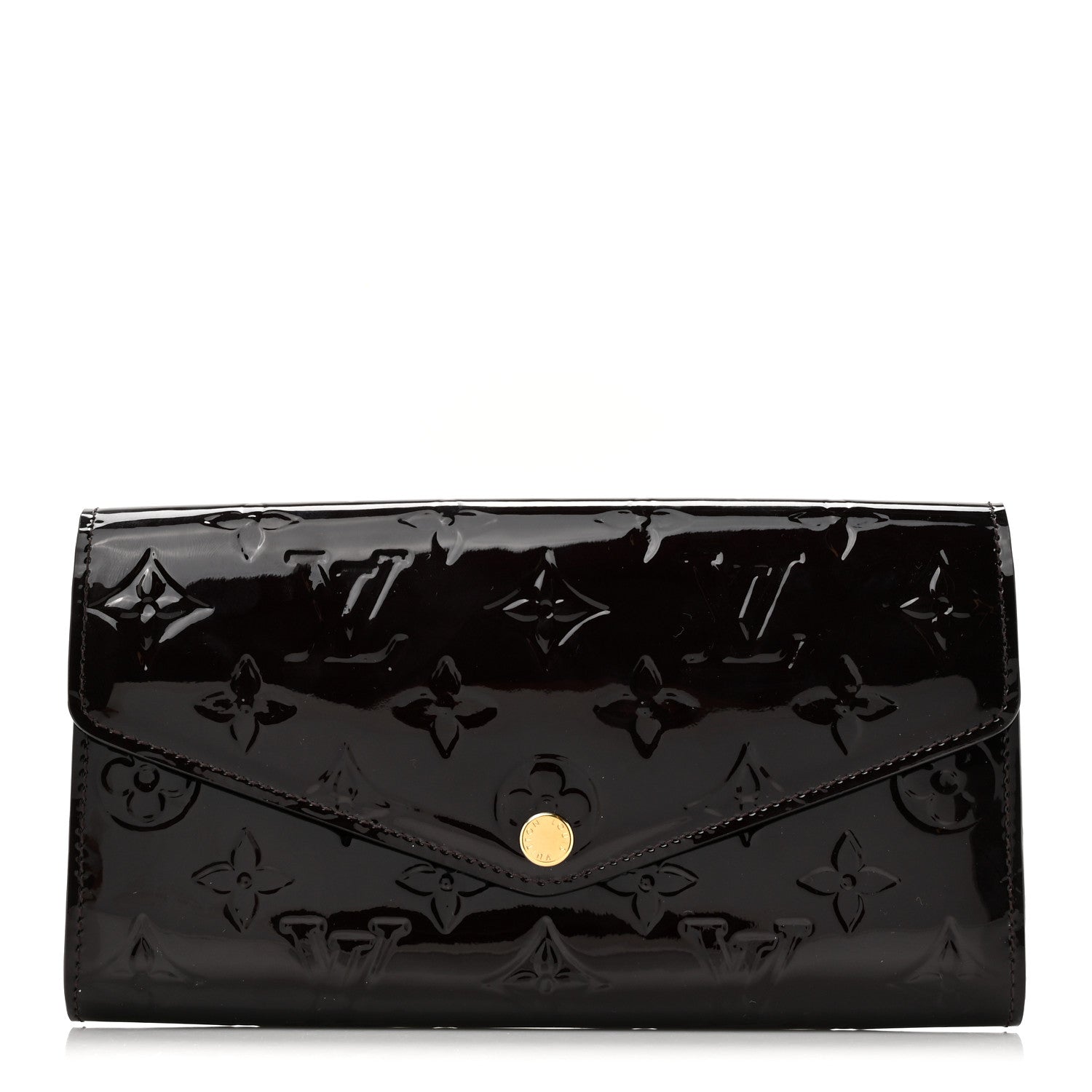 Louis Vuitton Vernis Sarah Wallet NM Amarante 1 of 7