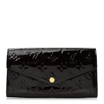 Louis Vuitton Vernis Sarah Wallet NM Amarante 1 of 7