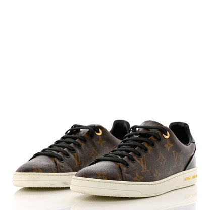 Louis Vuitton Patent Monogram Frontrow Sneakers 38.5 3 of 10