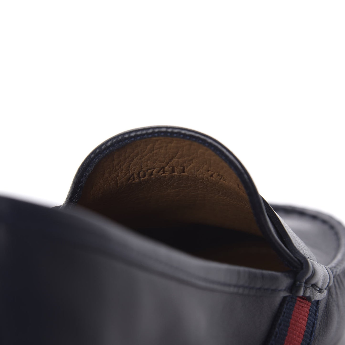 Nappa Web Mens Kanye Driver Loafers 7.5 Blue