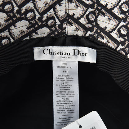 Christian Dior Camouflage Logo Bucket Hat 58 Black 5 of 6