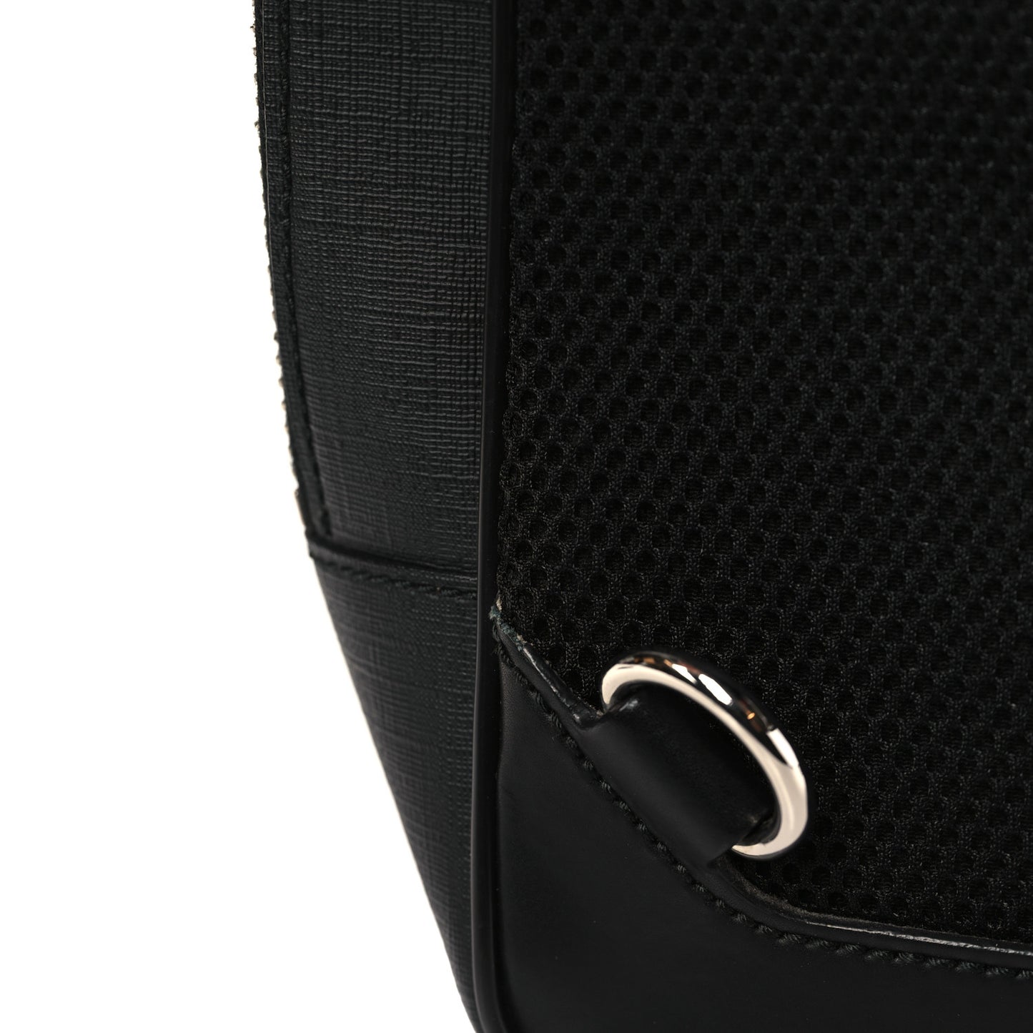 GG Supreme Monogram Web Belt Bag Black Grey