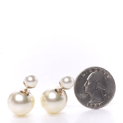 Christian Dior Pearl Mise En Dior Tribal Earrings 2 of 4