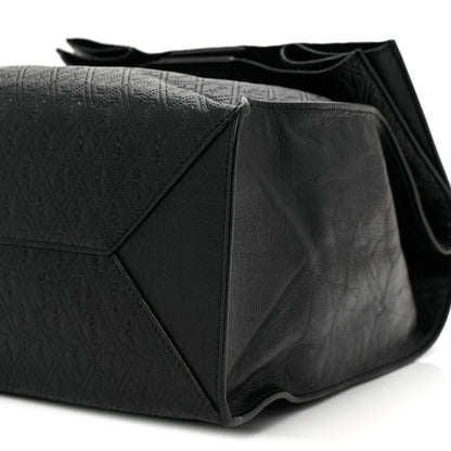 Saint Laurent Calfskin Monogram Deli Paper Bag  Vintage Black 10 of 10