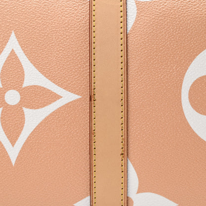 Louis Vuitton Monogram Giant By The Pool Keepall Bandouliere 45 Brume 14 of 14