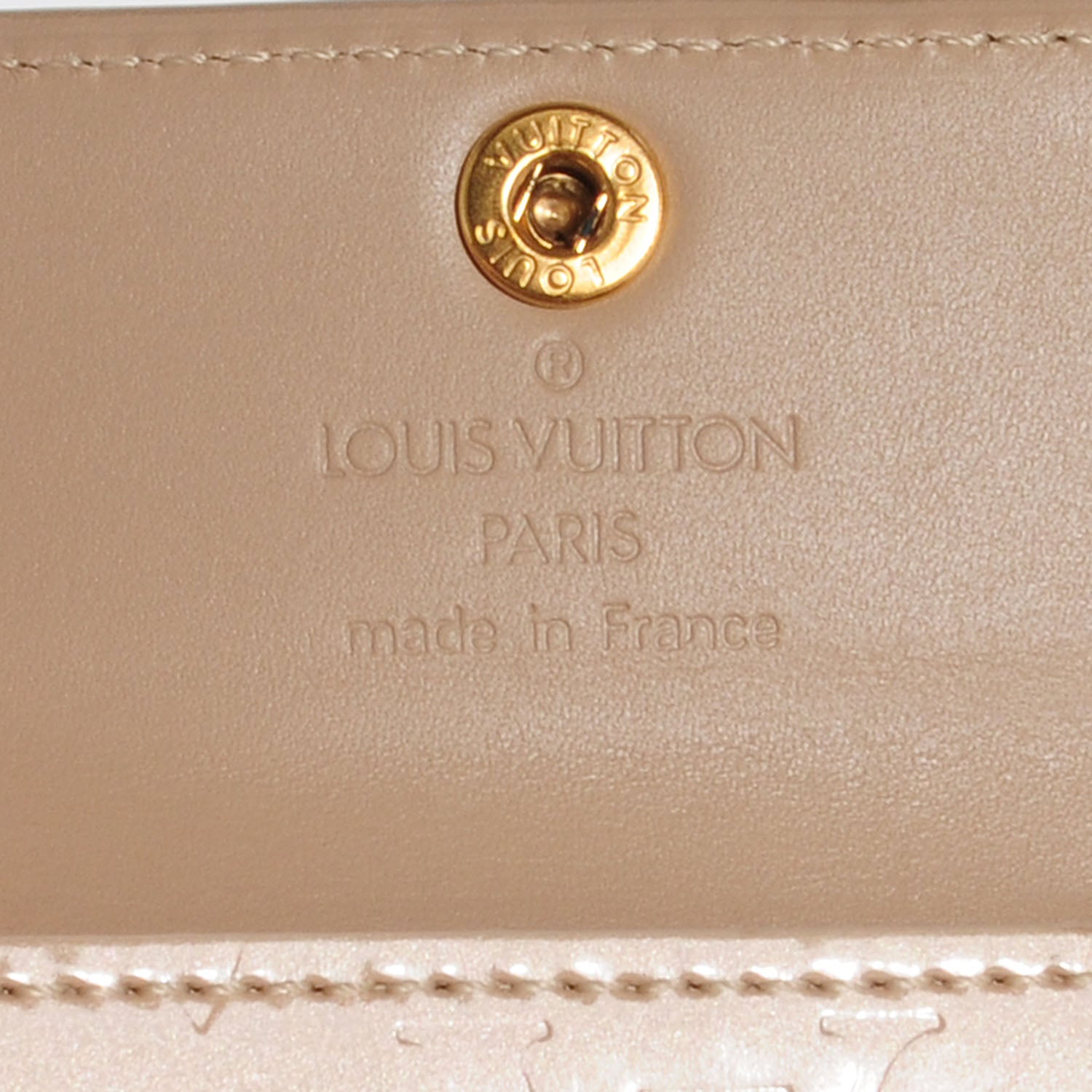 Louis Vuitton Vernis Ludlow Wallet Beige 5 of 7