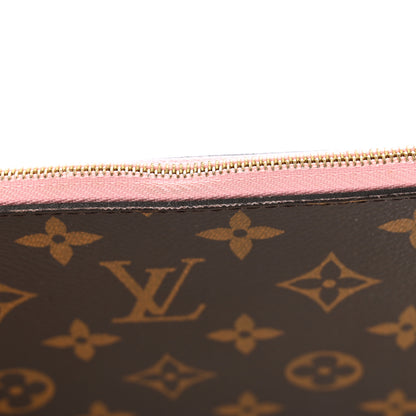 Louis Vuitton Monogram Neverfull MM GM Pochette Rose Ballerine 11 of 11