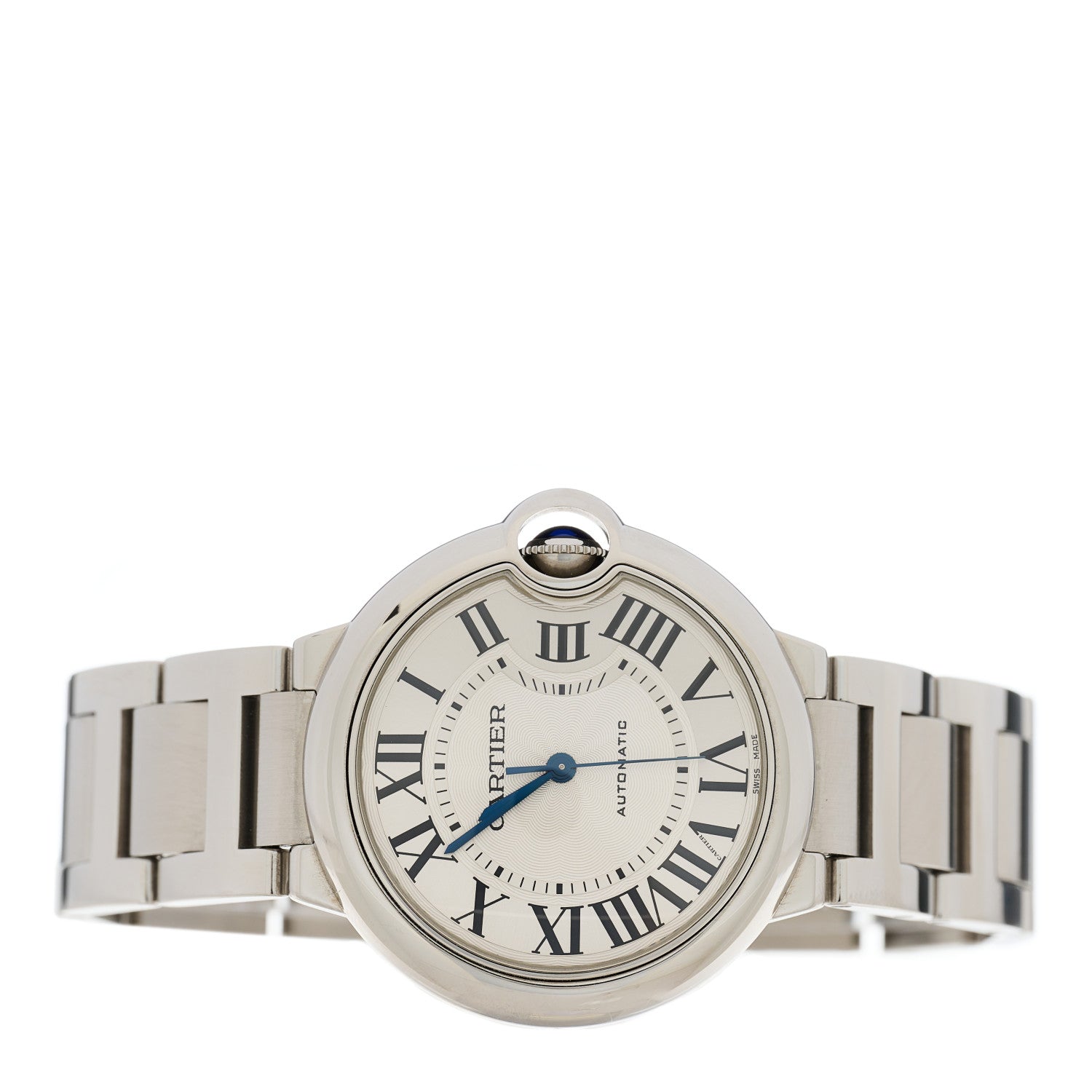 Cartier Stainless Steel 36mm Ballon Bleu De Cartier Automatic Watch 2 of 5