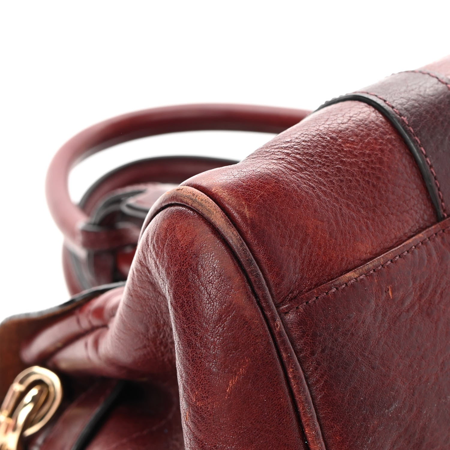 Mulberry Soft Grain Calfskin Small Bayswater Oxblood 9 of 24